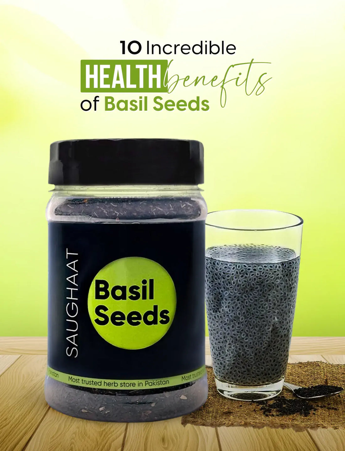 Benefits of Basil Seeds