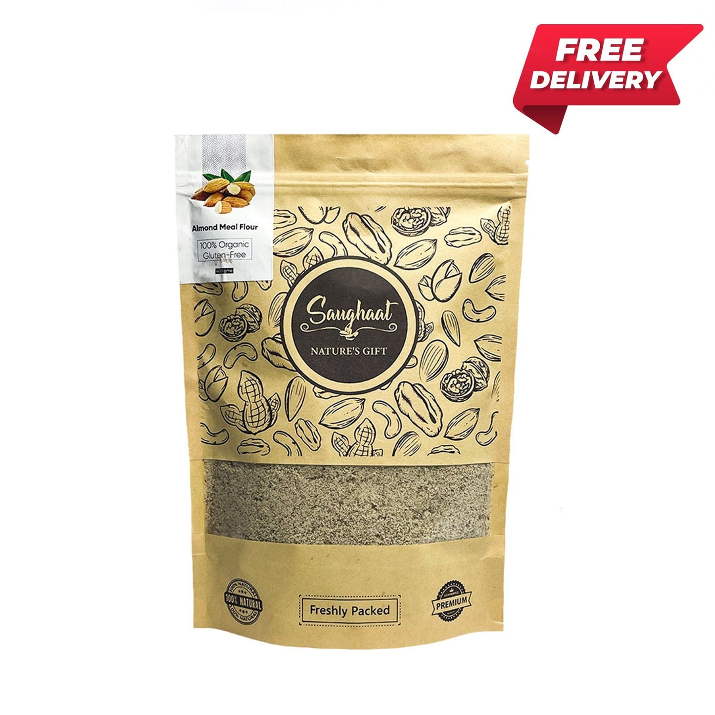 Almond Meal Flour (400g) - Saughaat.com