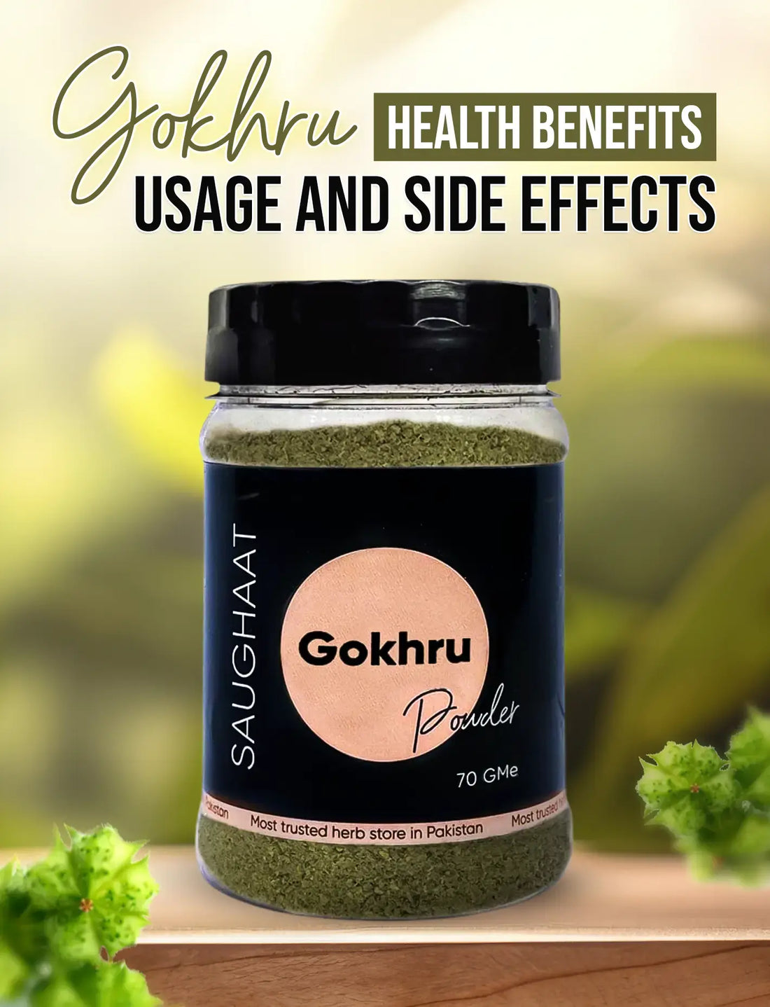 Gokhru Powder