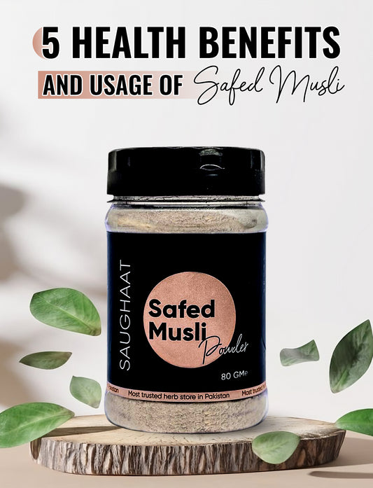 Health Benefits of Safed Musli