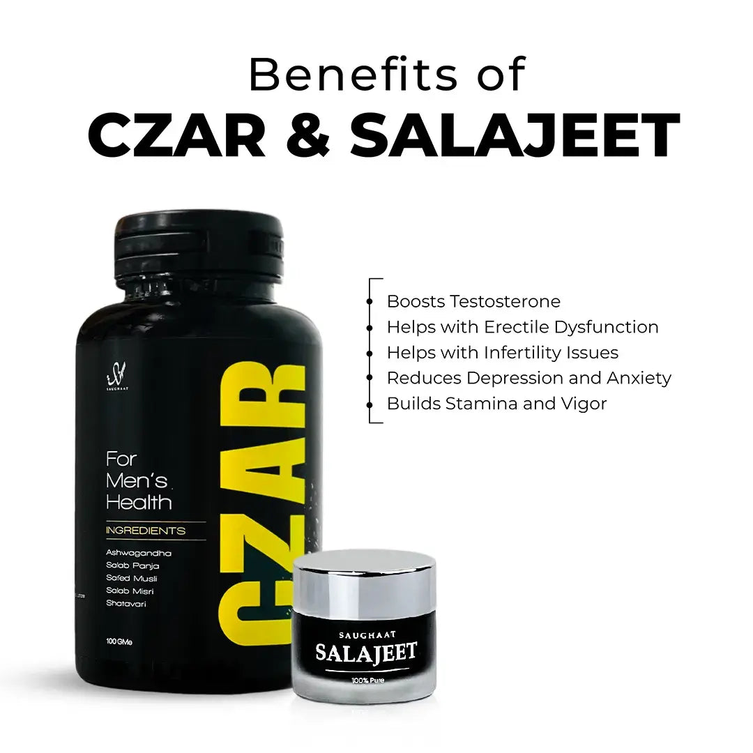 Benefits of Czar and Salajeet