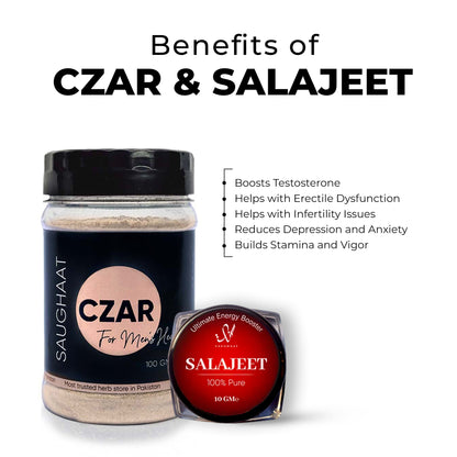 Benefits of Czar and Salajeet