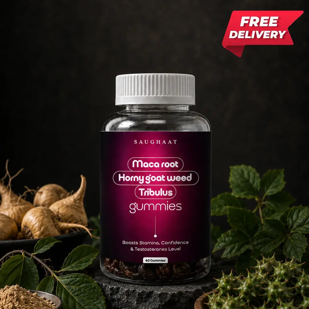 Maca Root, Horny Goat Weed & Tribulus Gummies