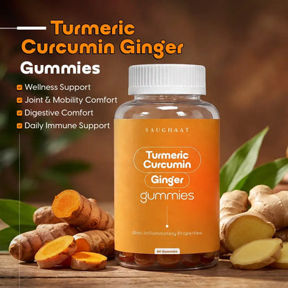 Turmeric, Curcumin & Ginger Gummies