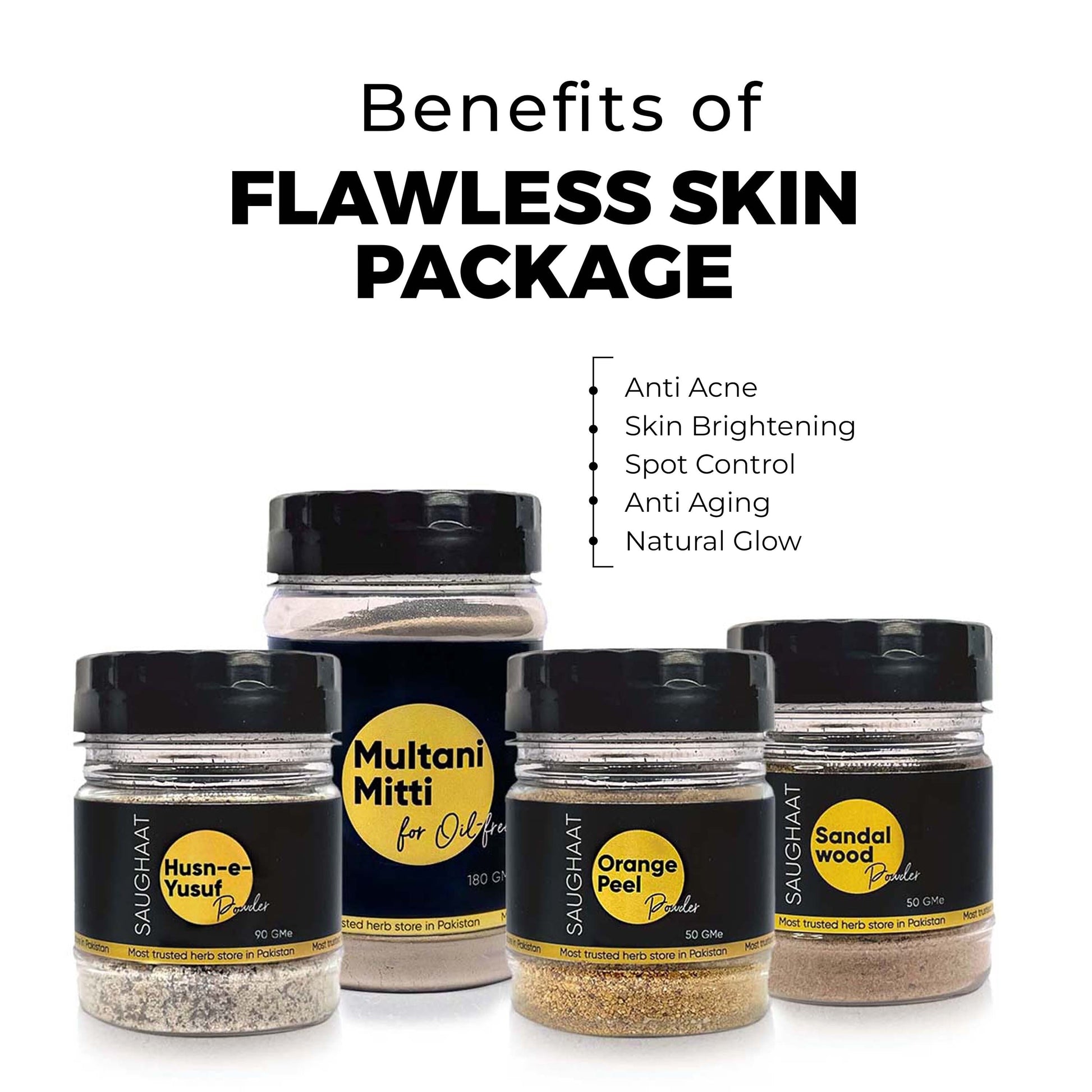 Benefits of Flawless Skin Pacakge