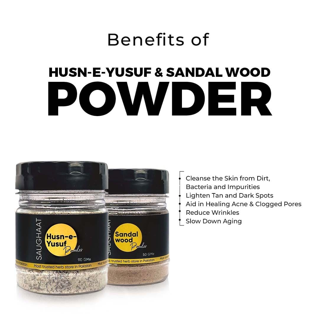 Benefits of Husne Yusuf & Sandalwood Powder