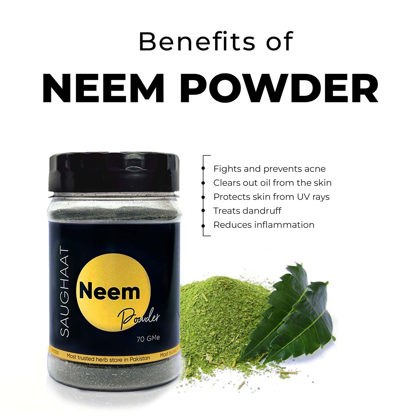Benefits of neem powder